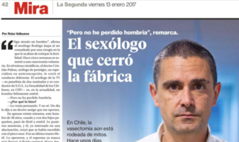 Pero no he perdido la hombría. El sexólogo que cerró la fábrica.